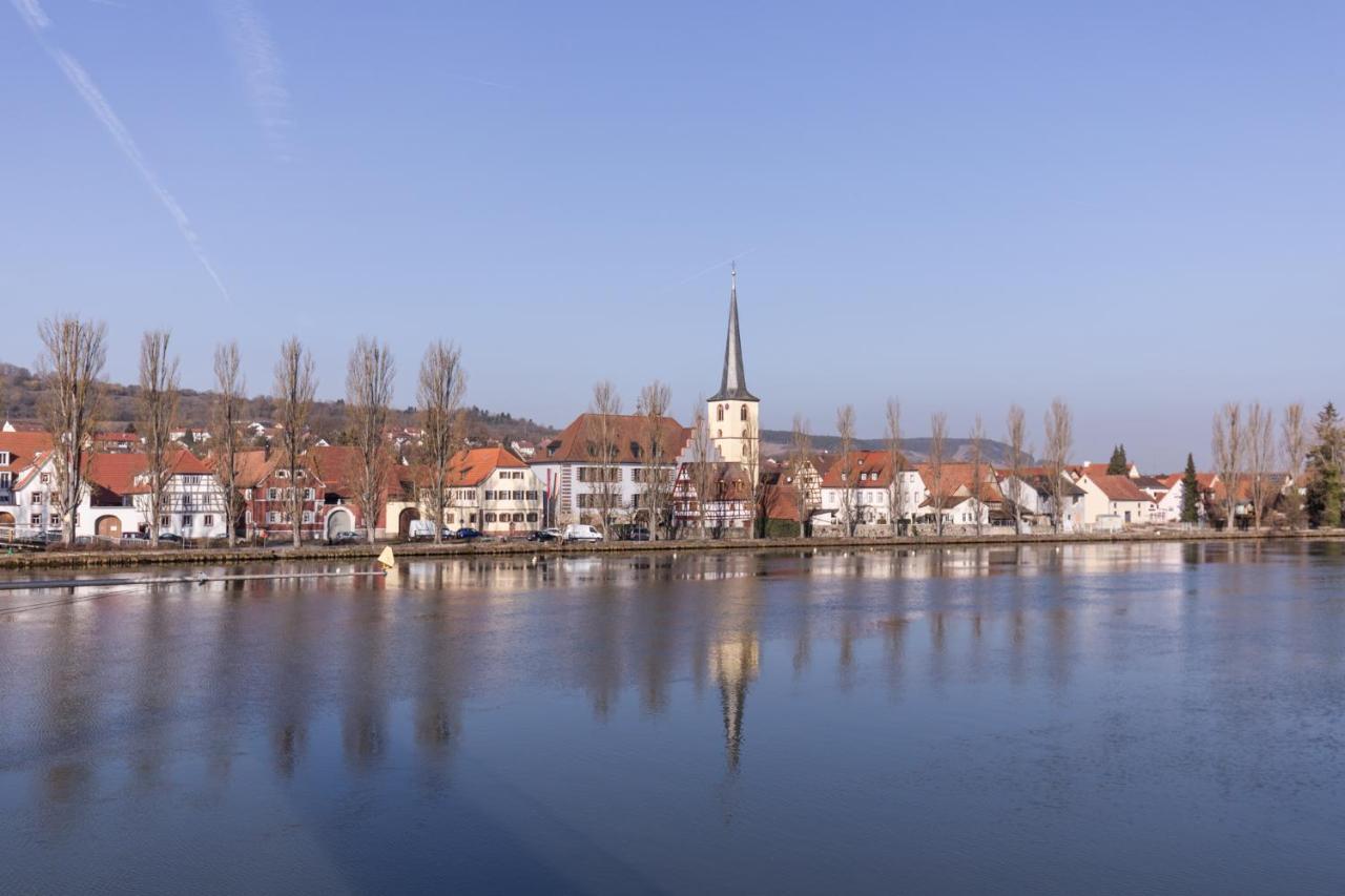 Maindrei - Schlafen Am Fluss Hotel Margetshoechheim Ngoại thất bức ảnh